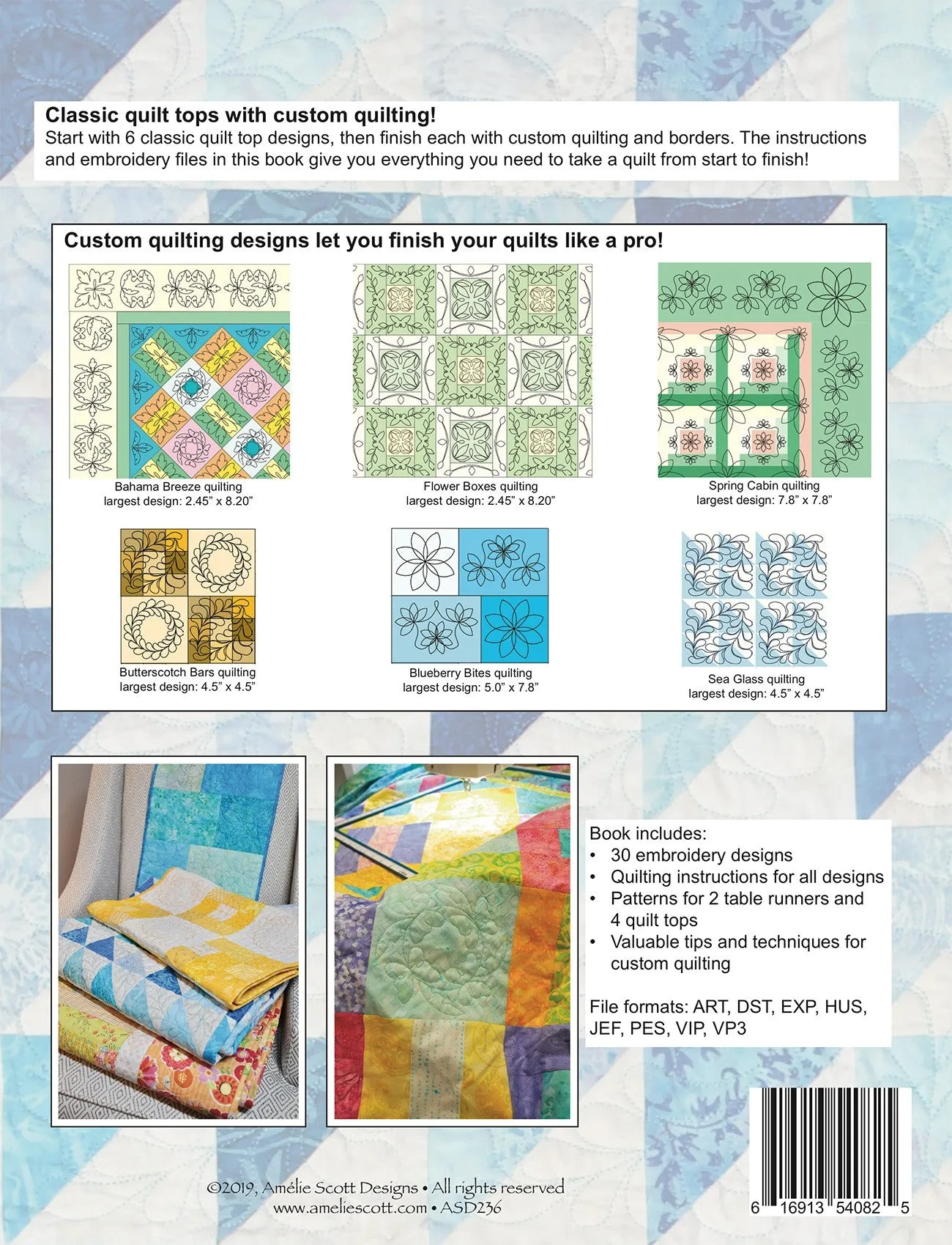 Custom Quilting On Your Embroidery Machine