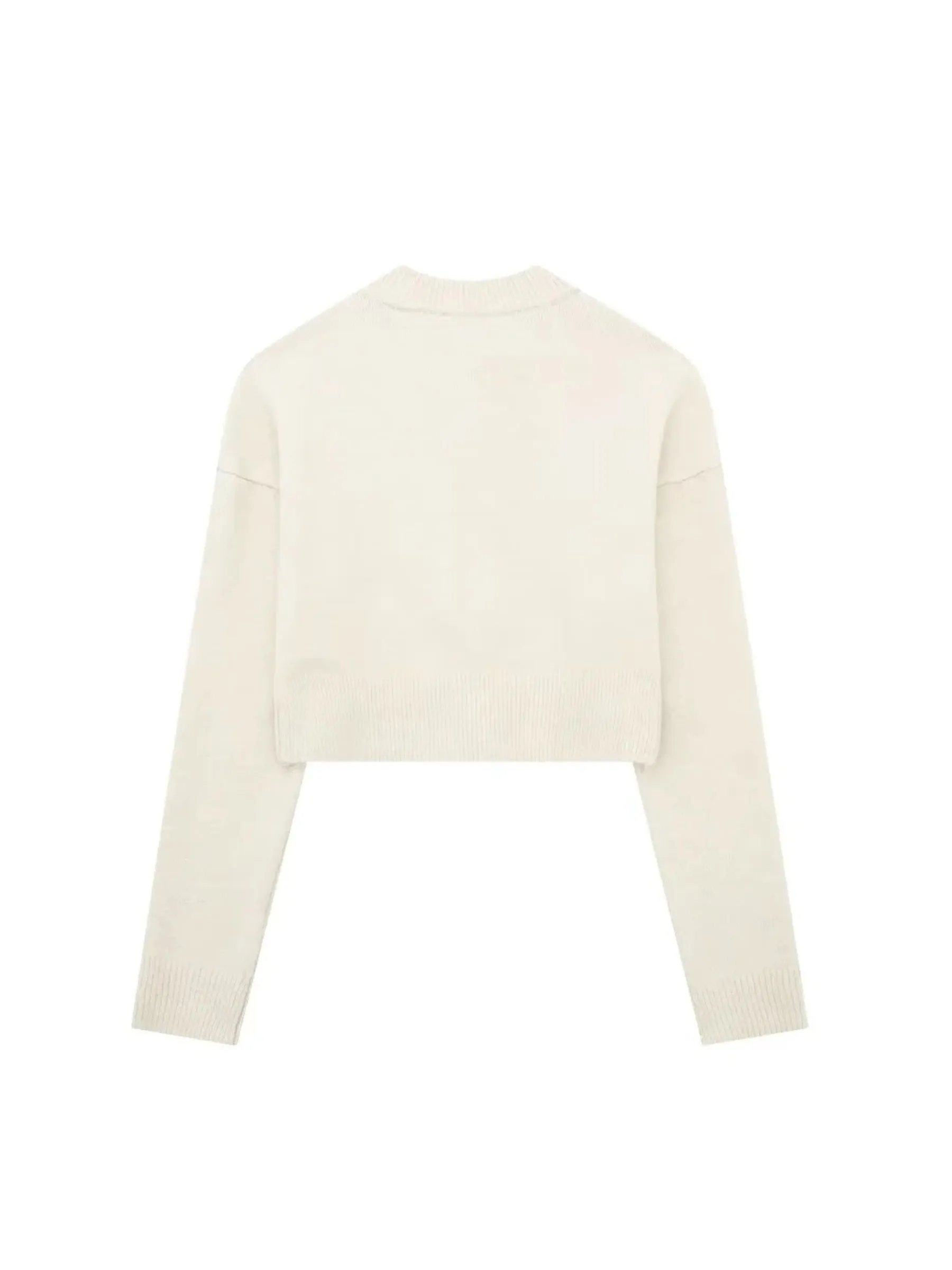 Daphne Cropped Knit Cardigan