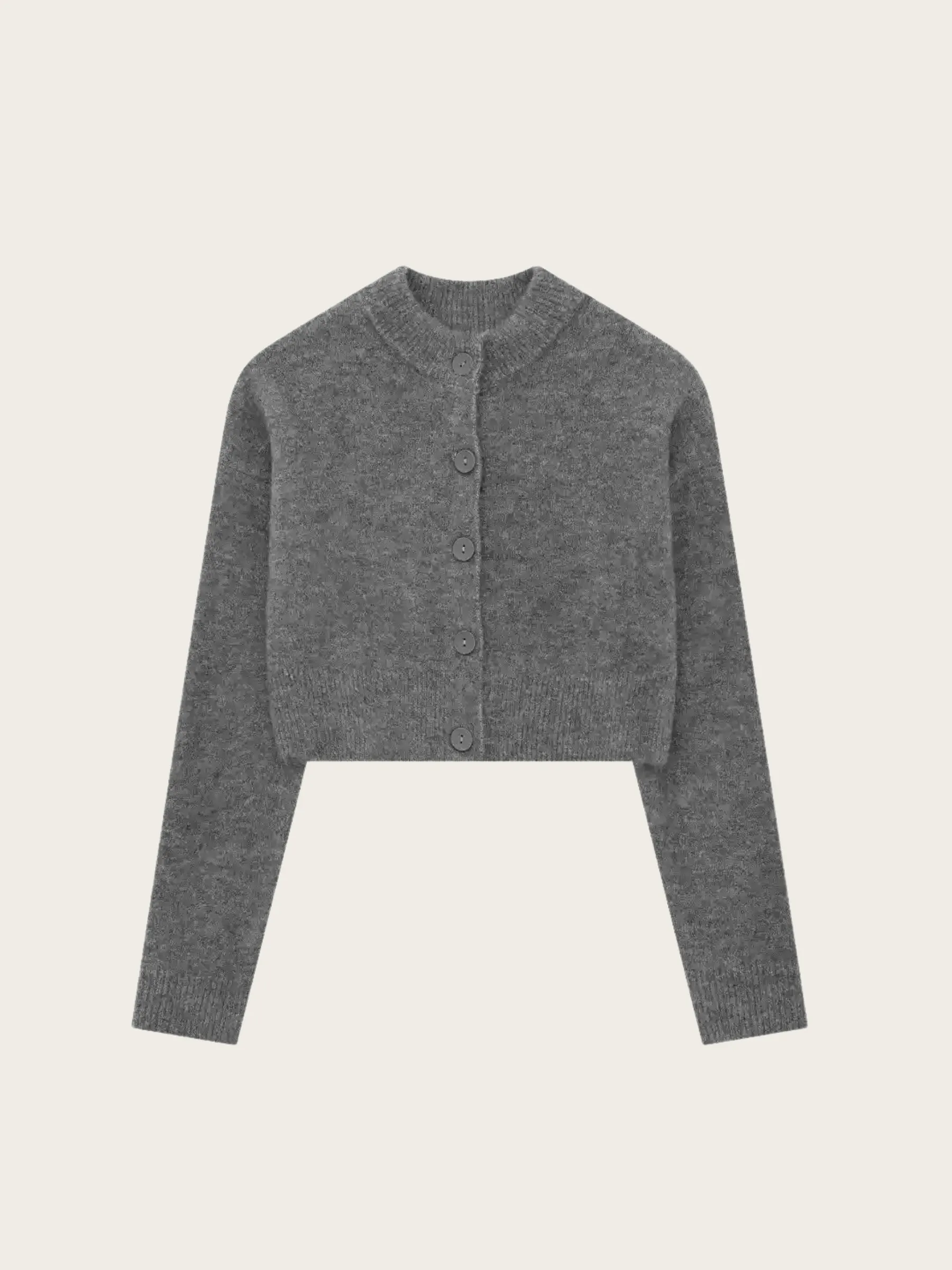 Daphne Cropped Knit Cardigan