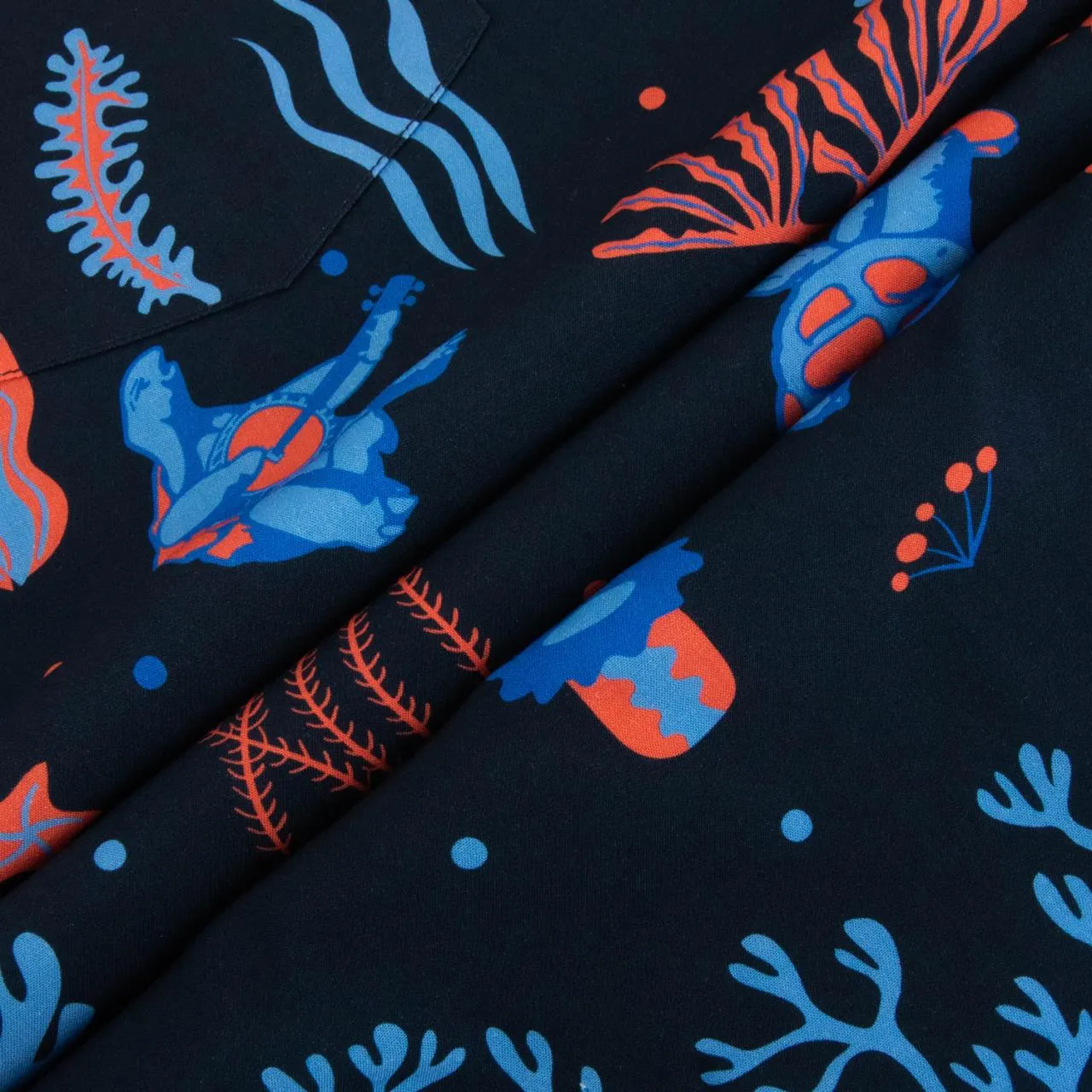 Grateful Dead  | Relaxed Button Down | Turtles & Coral Navy