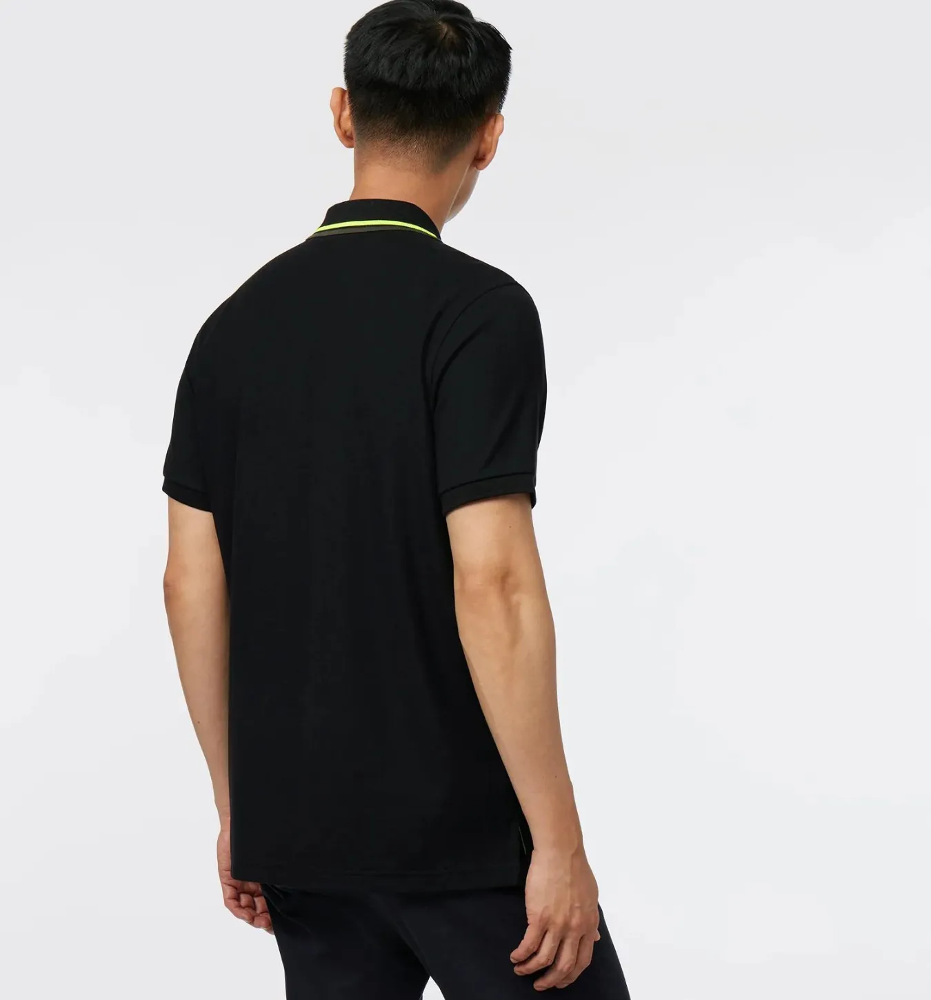 Psycho Bunny Plano Pique Polo - Black
