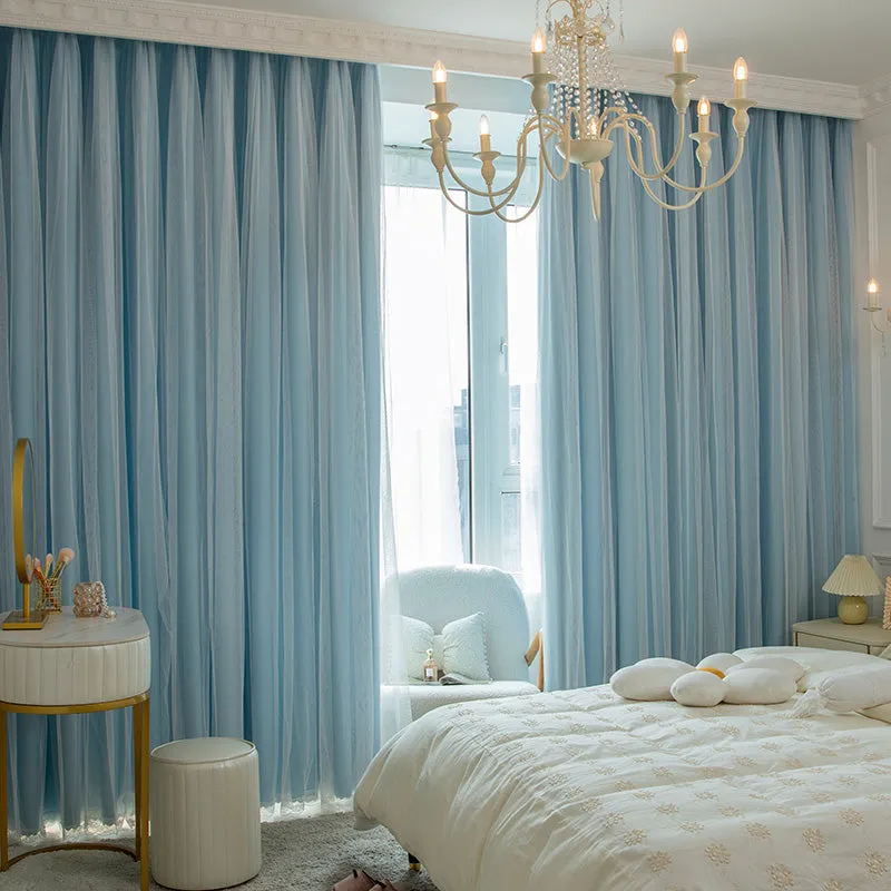 Zinnia Two-layer Versatile Blackout Thermal Custom Curtain
